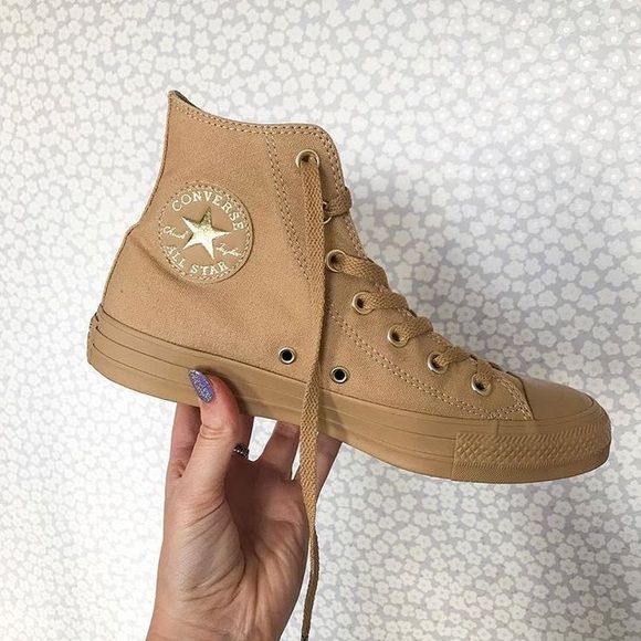Converse High-Top Fawn Gold - Picture 7 of 7